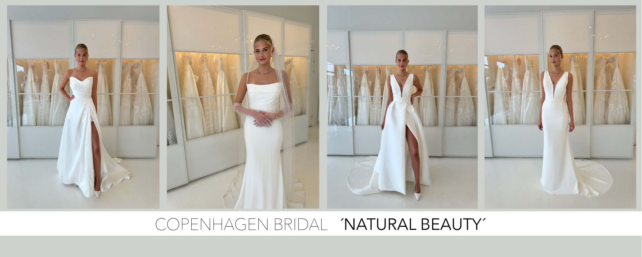 Brudekjoler 2025 - Copenhagen Bridal ´Natural Beauty'